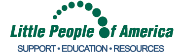 Dwarfism support groups
